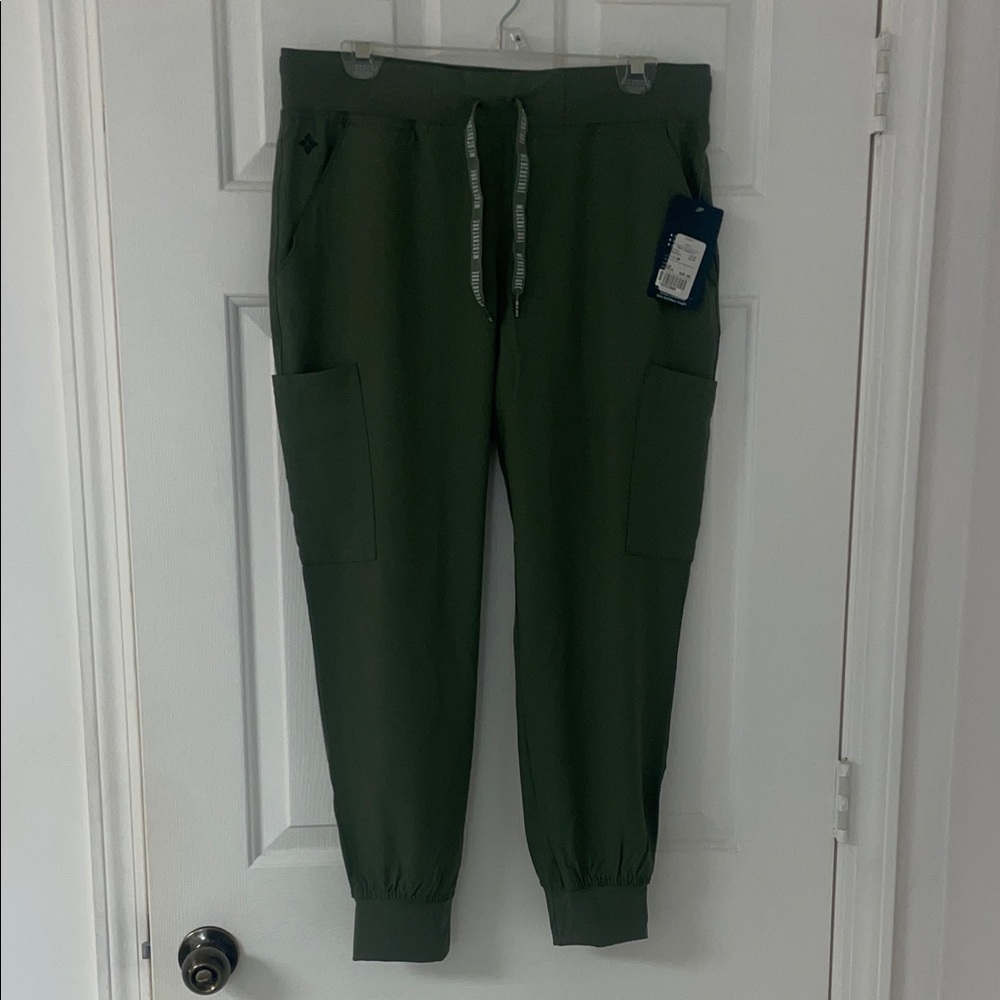 Med Couture Forest Green Joggers